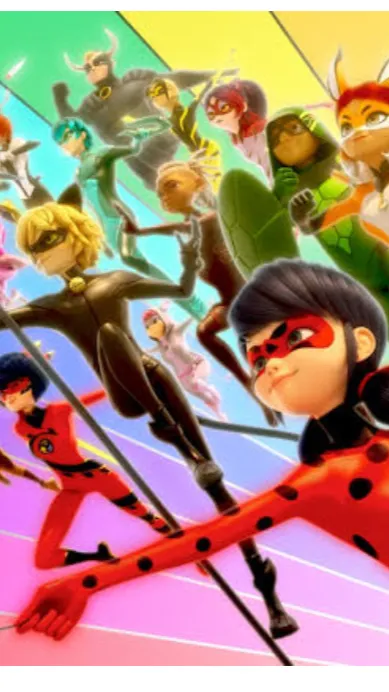 ai character: Miraculous ￼ background