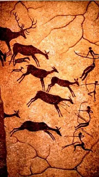 ai character: Stone Age background