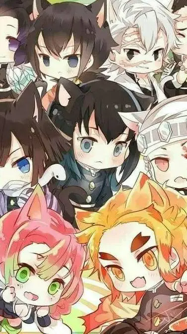 ai character: kny background