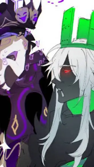 ai character: VoidVirus background