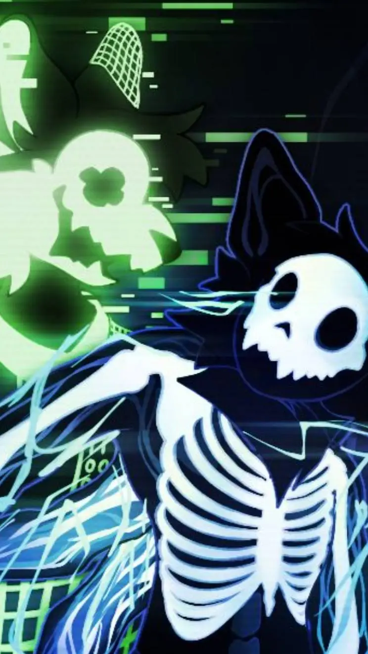 ai character: 🍃《N0R&SPARKY》🌀 background