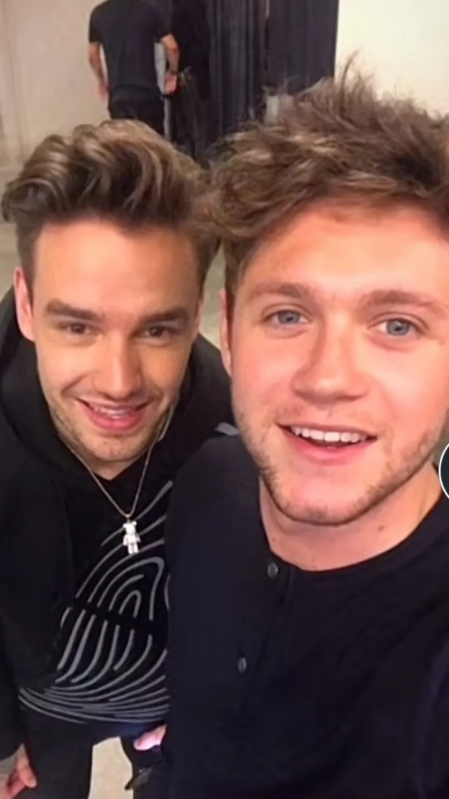 ai character: Niall and Liam  background