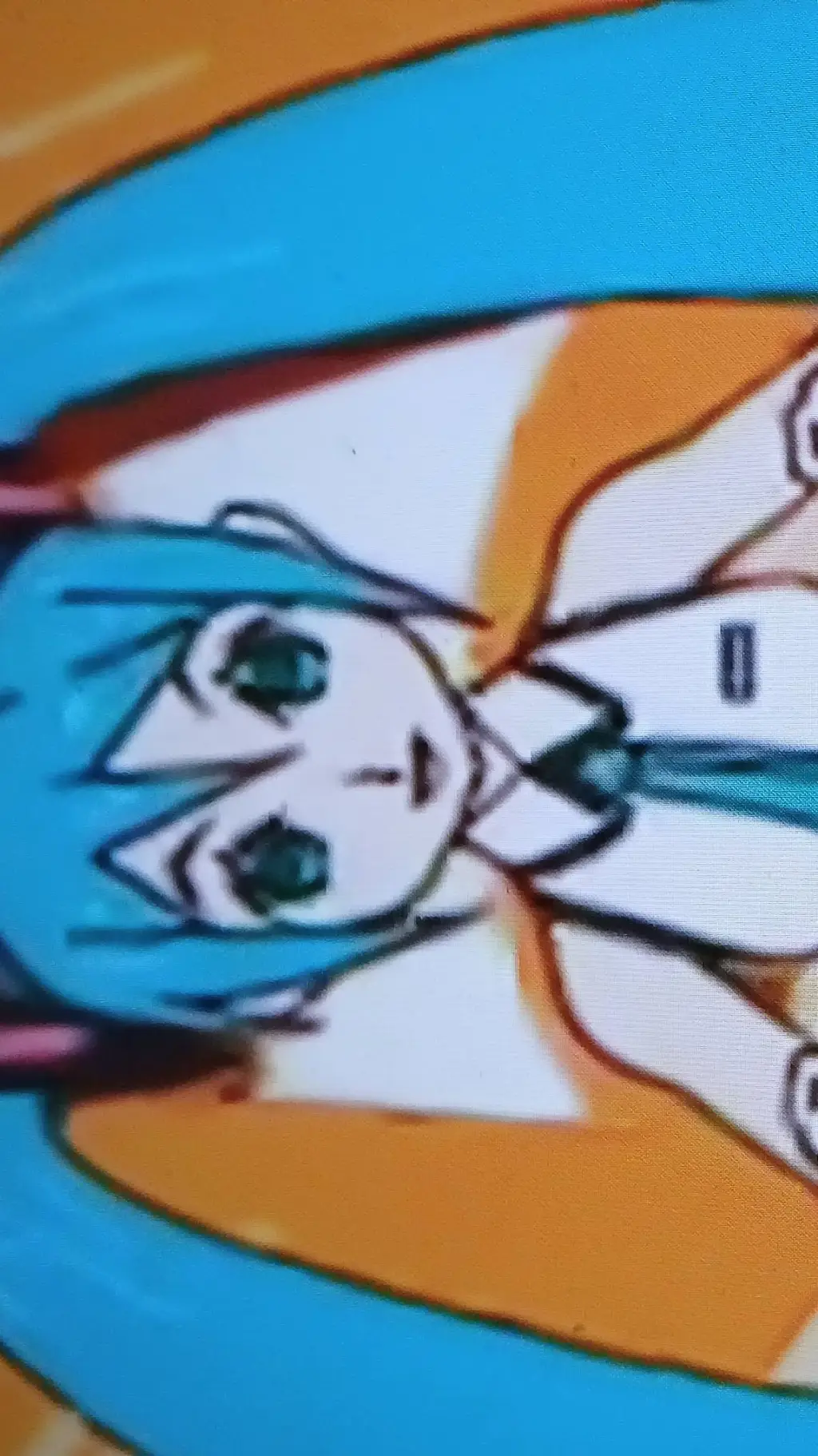ai character: miku background