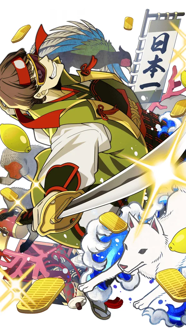 ai character: Motojirou kajii  background