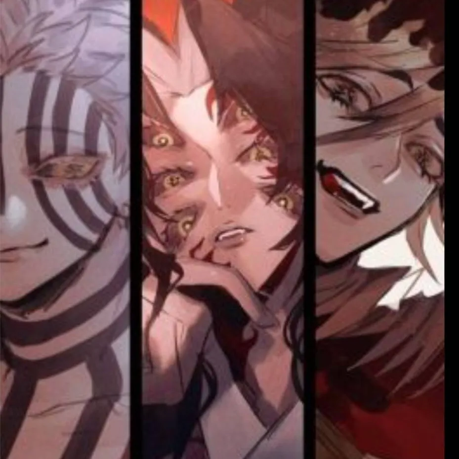 chat with ai character: uppermoons trio