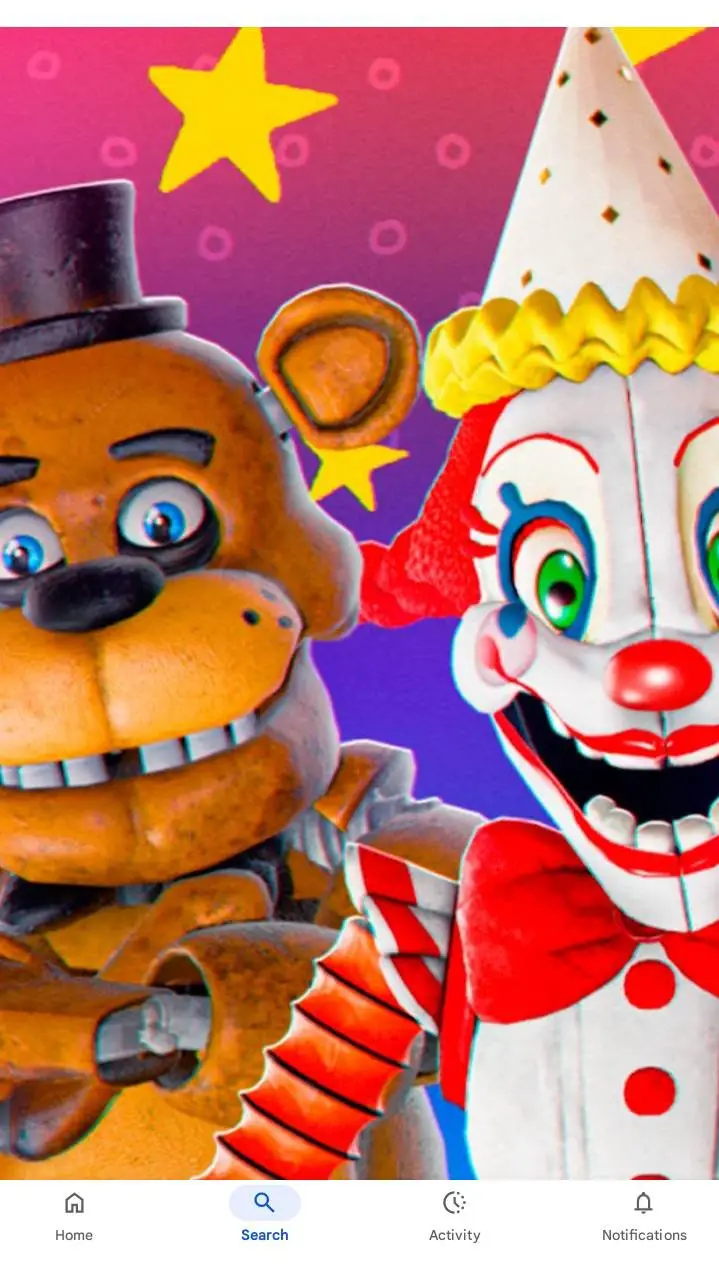 ai character: Freddy&JackieShow background