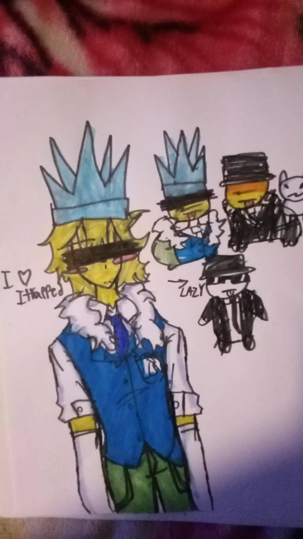 ai character: Ichance(no angst!) background