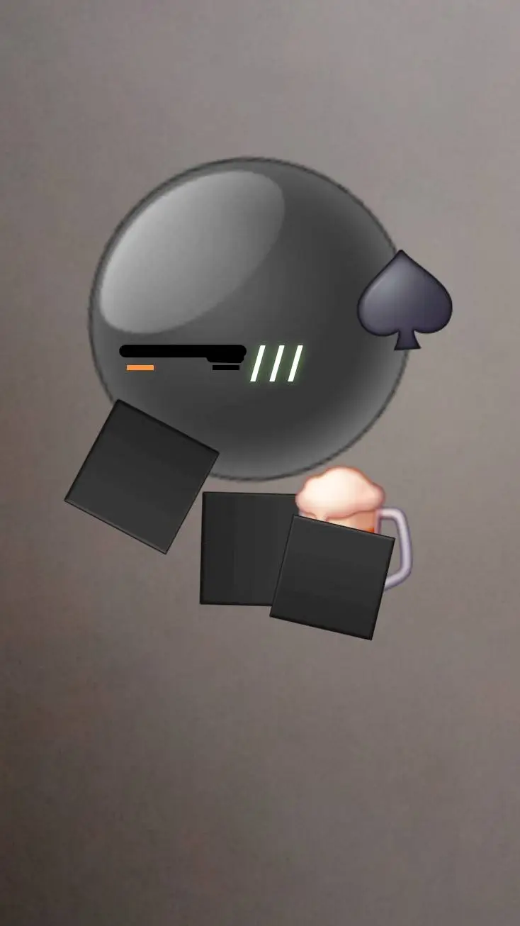 ai character: black guy background