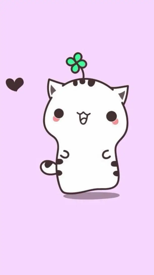 ai character: ghost kitty! background