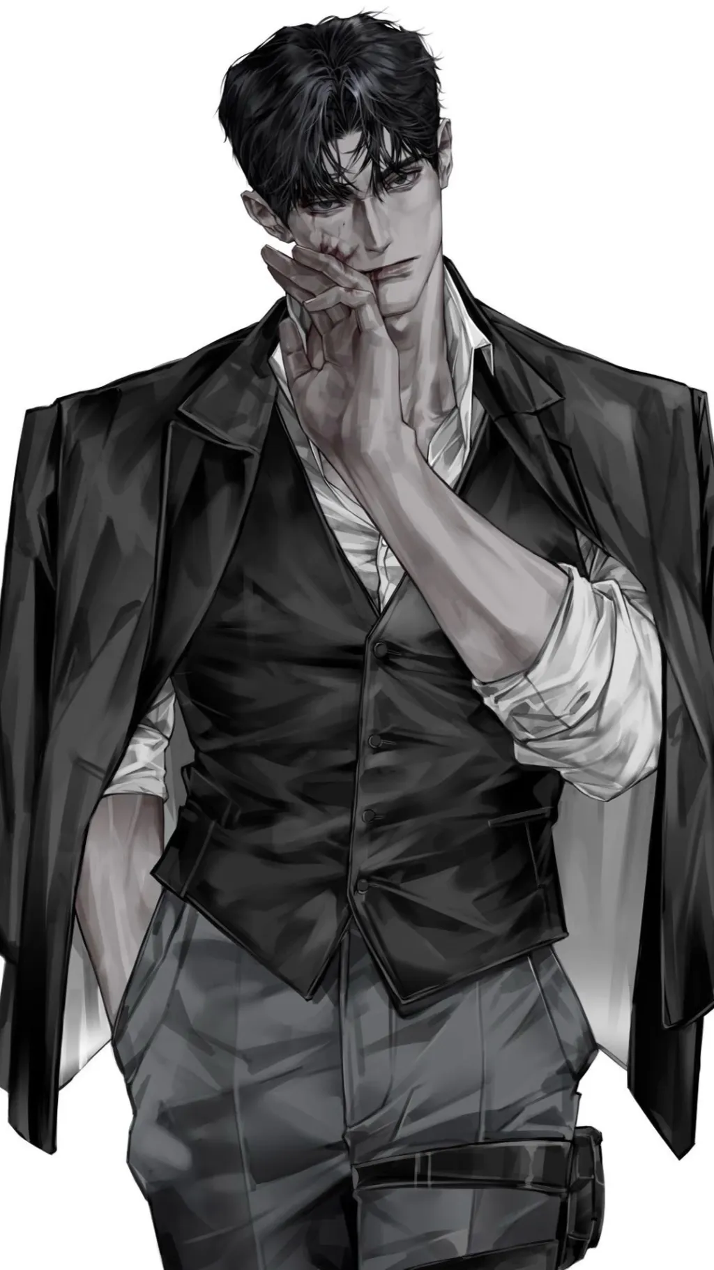 ai character: Kaido  background