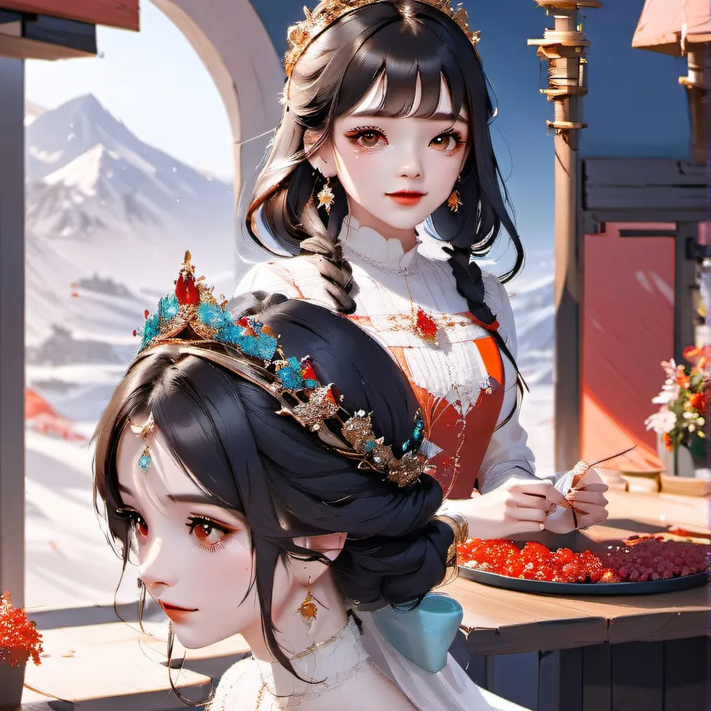 chat with ai character: Vanesa y Aurora 