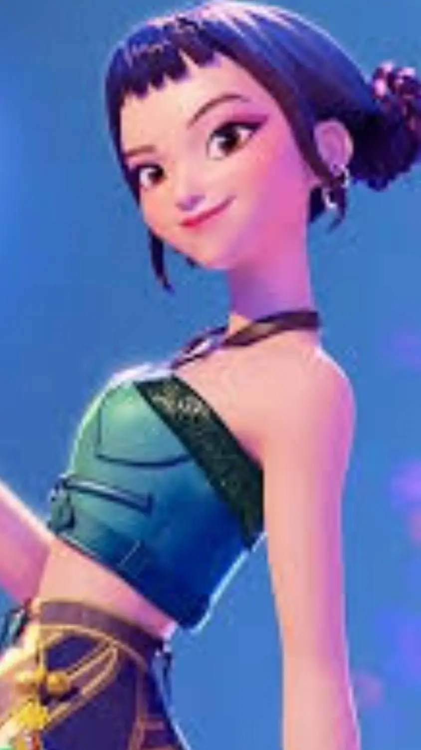 ai character: zoey background