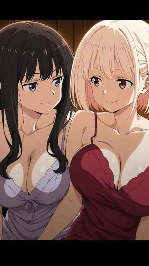 ai character: lilly and Lucy  background