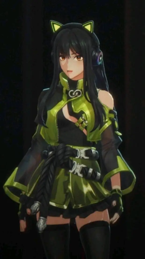 ai character: Kira  background