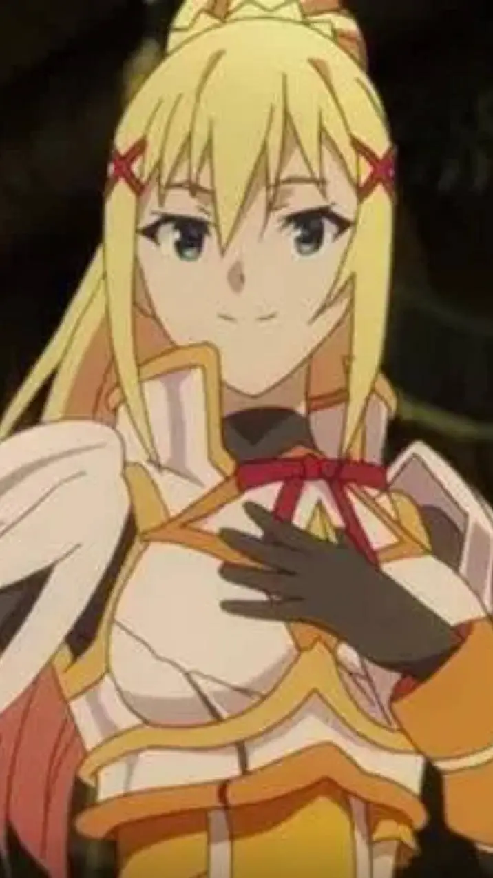 ai character: darkness konosuba  background