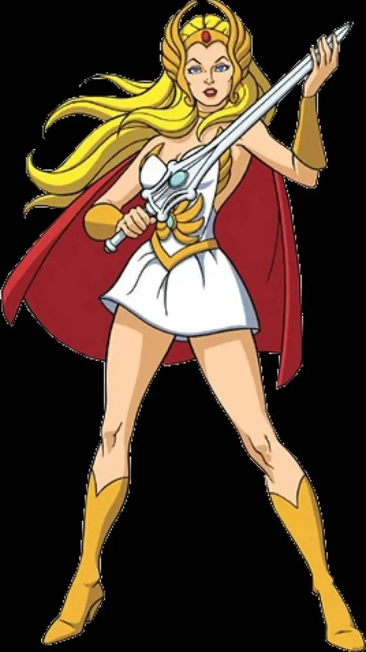 ai character: She-Ra  background