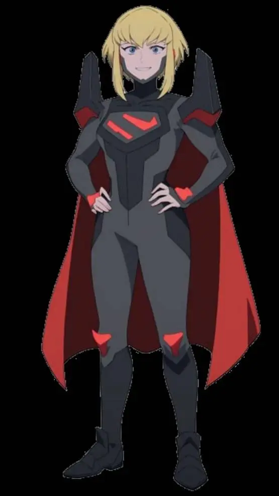 ai character: Maws supergirl  background