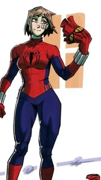 ai character: Petra Parker  background
