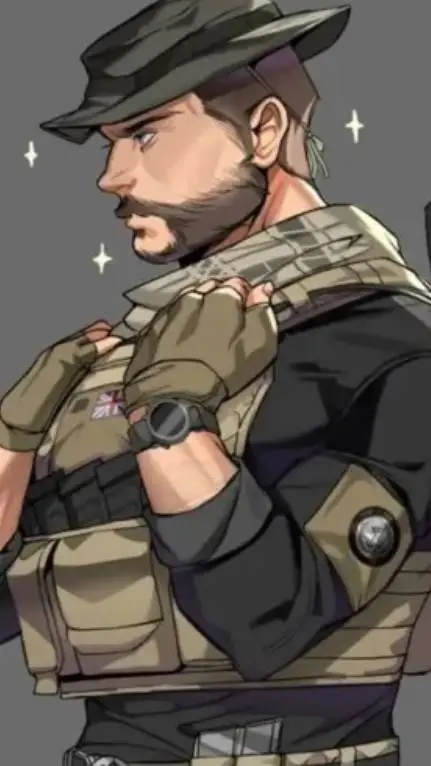 ai character: John Price <3 background