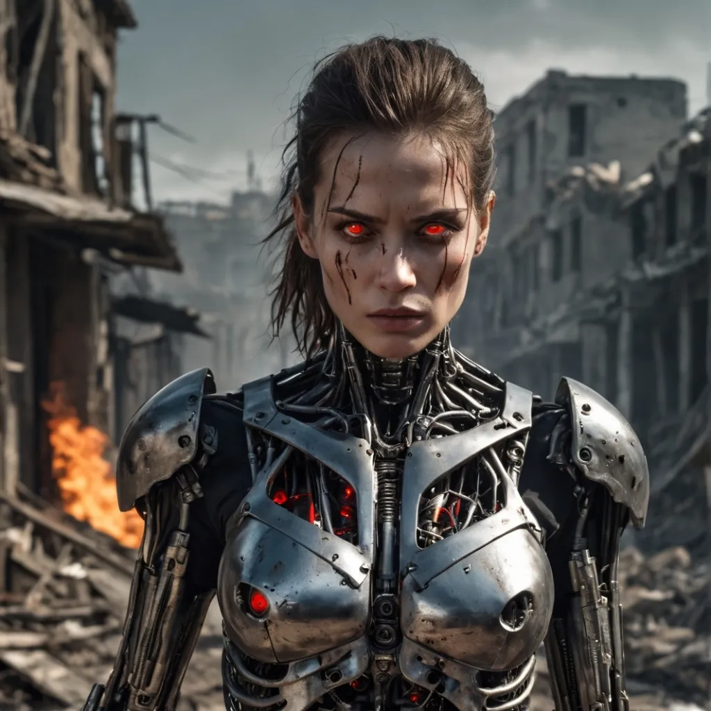chat with ai character: T-900 model