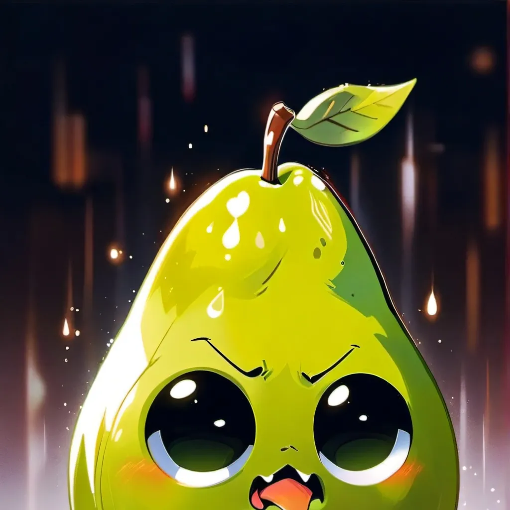 chat with ai character: PEAR GOT INFECTED?