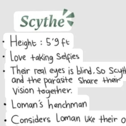 chat with ai character: Scythe
