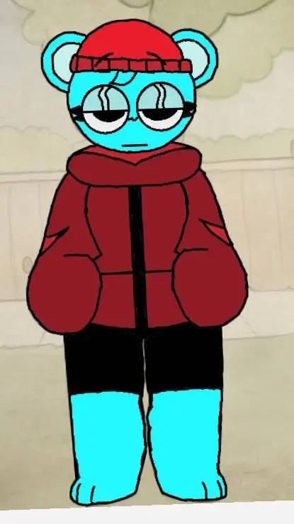 ai character: Red Sky Sprunkie background