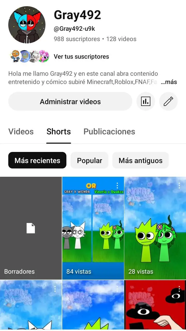 ai character: Mi canal  background