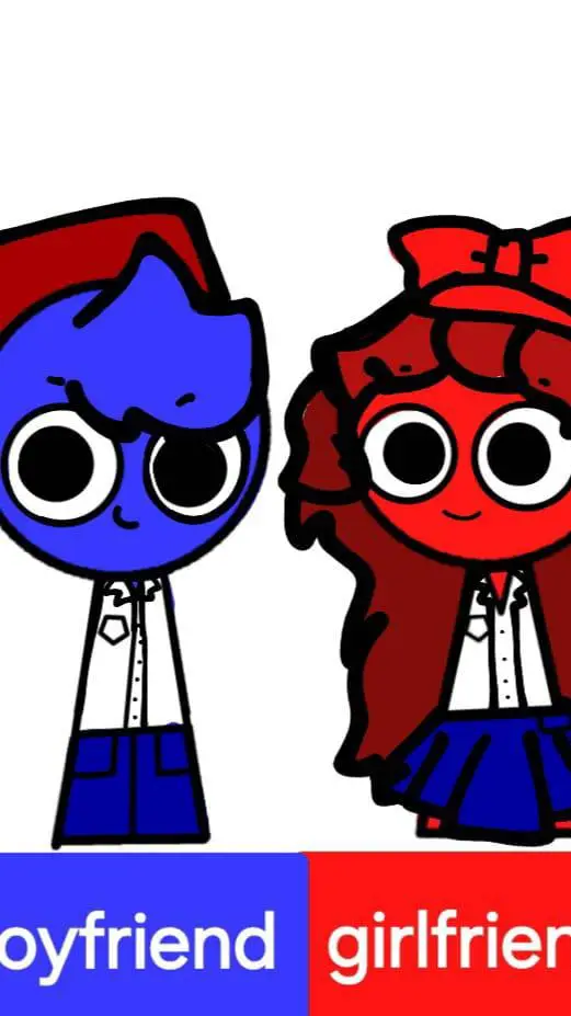 ai character: BF x GF SprunkieOC background