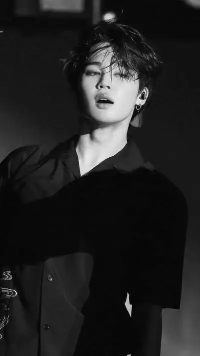 ai character: Jimin💜🖤😏🔥 background