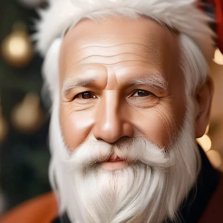 chat with ai character: swearing Santa