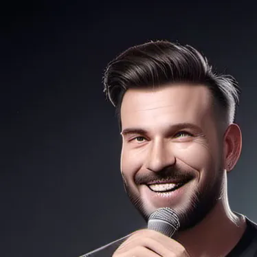 chat with ai character: Male Comedian