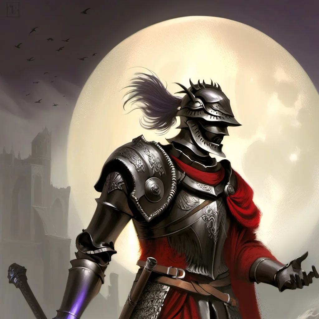 chat with ai character: corrupted knight