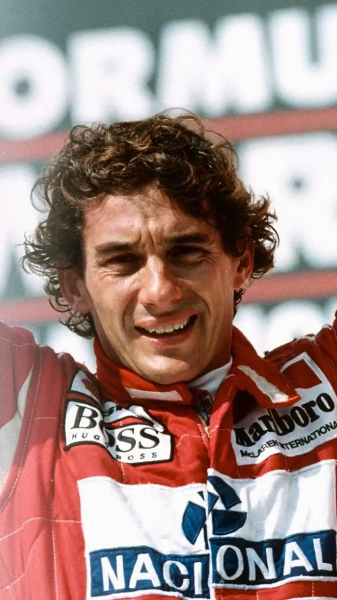 ai character: Airton Senna background