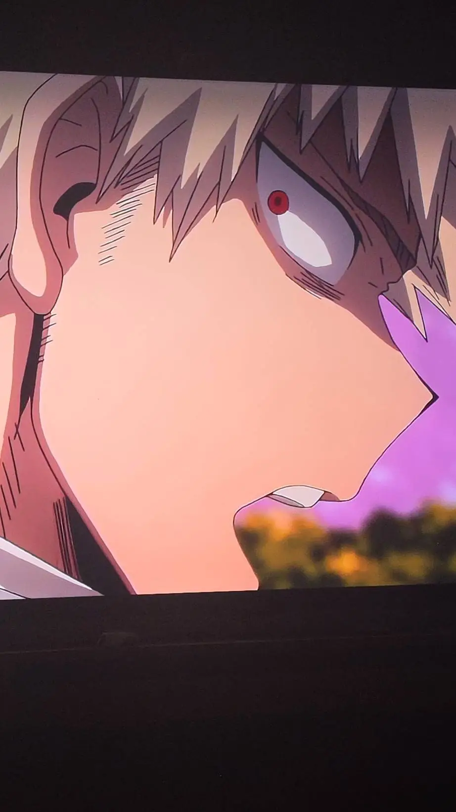 ai character: bakugo  background