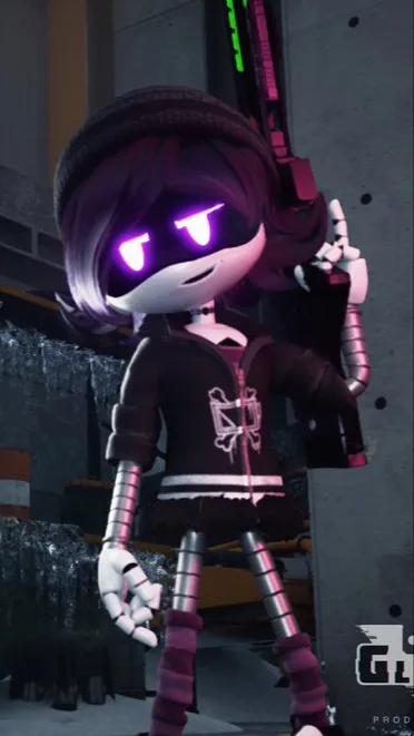 ai character: Uzi background