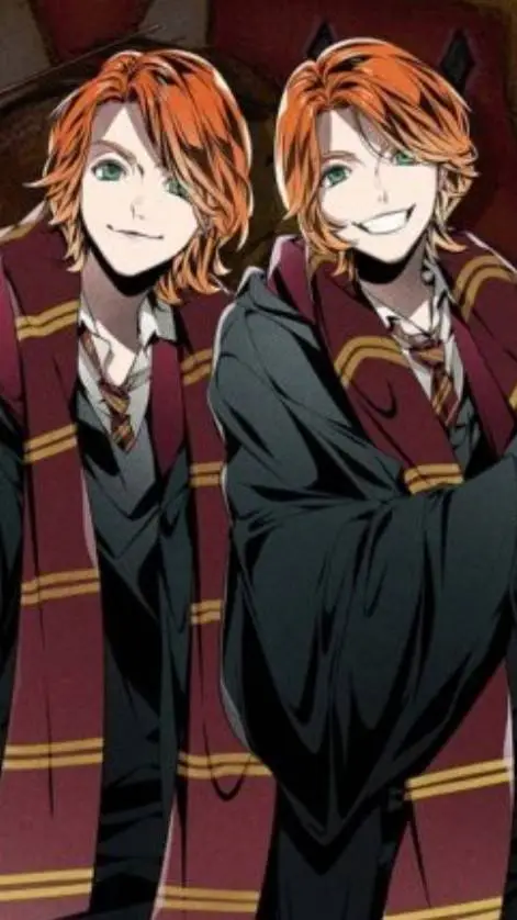 ai character: Fred and George background