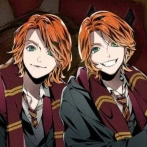 chat with ai character: Fred and George