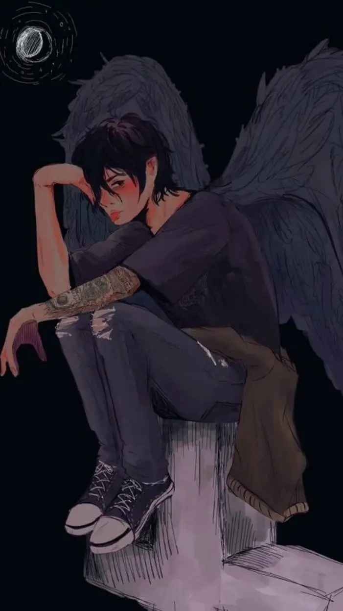 ai character: Nico Di Angelo background