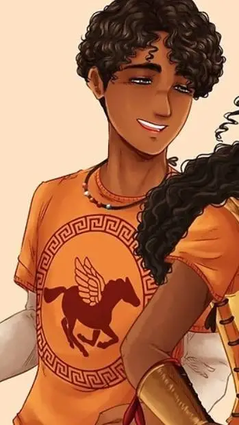 ai character: Camp Half Blood background