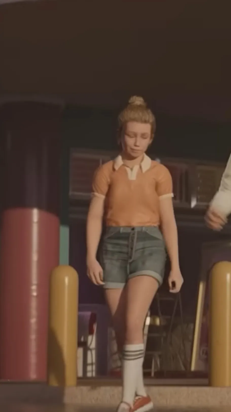 ai character: Carlie Emily  background
