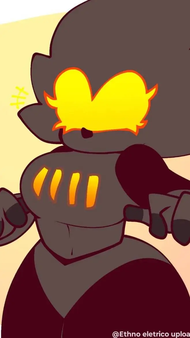 ai character: female furnace background