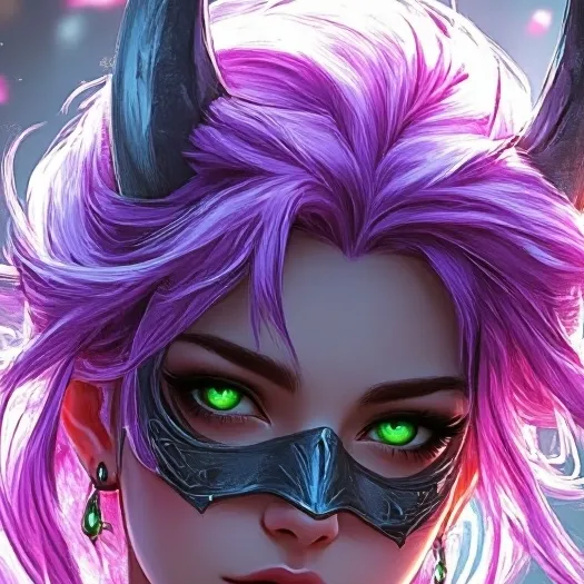 chat with ai character: Polymouse X Purple