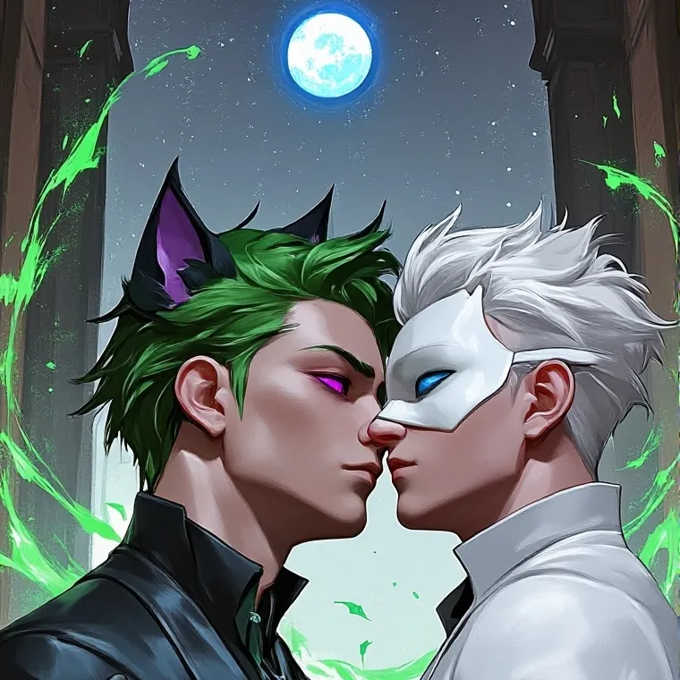 chat with ai character: Claw Noir X Cat Bl