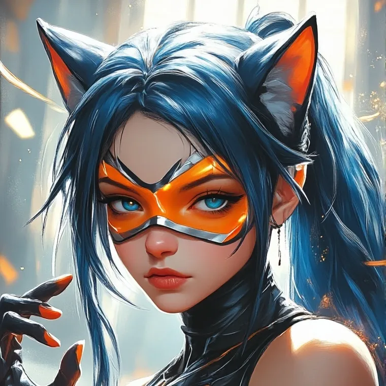 chat with ai character: Scarnoir X Ladyfox