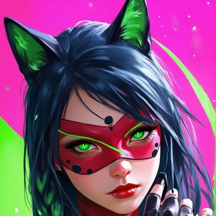 chat with ai character: Bugnoir + Tikki x 