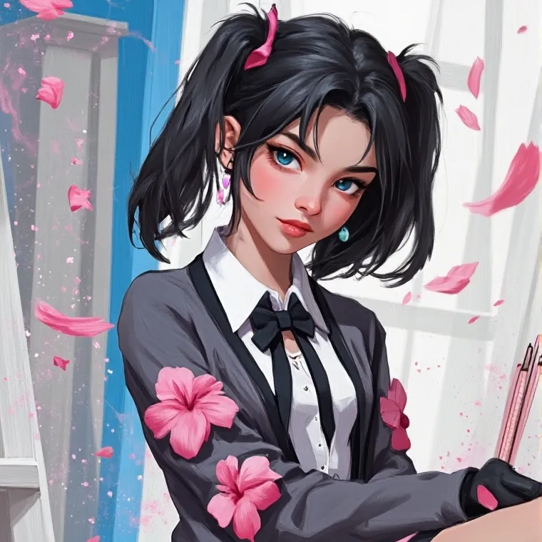 chat with ai character: Marinette + Marc x