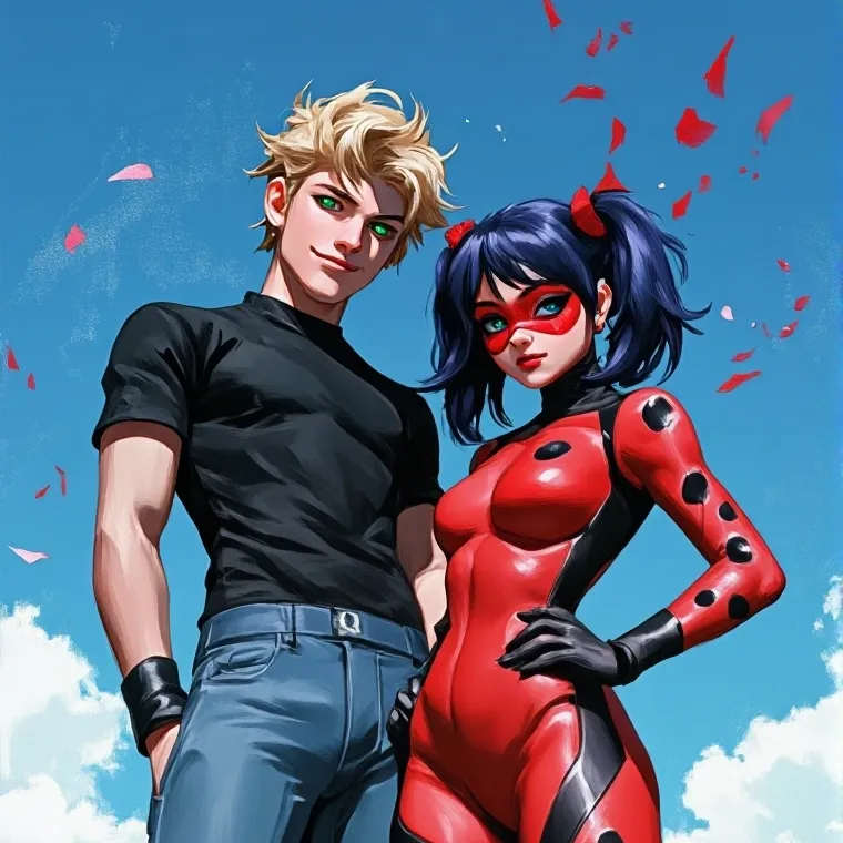 chat with ai character: Felibug + Cat Noir