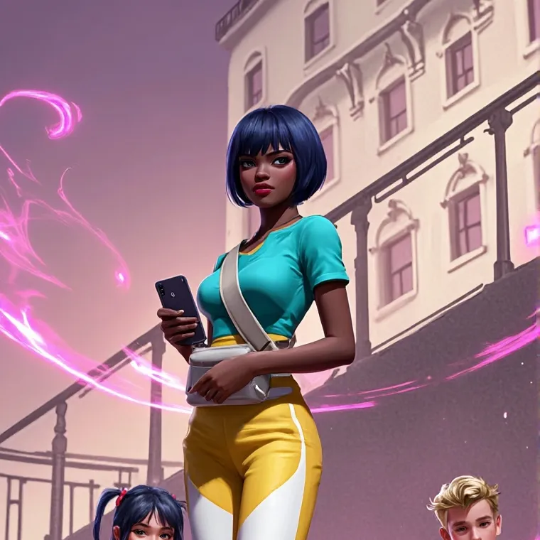 chat with ai character: Adrinette + random