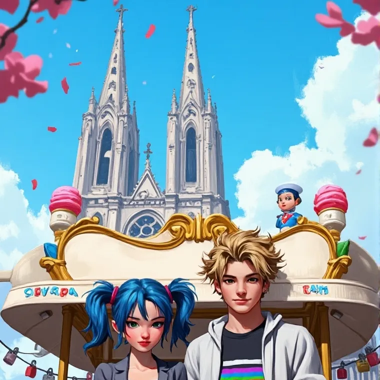 chat with ai character: Adrinette + Andre